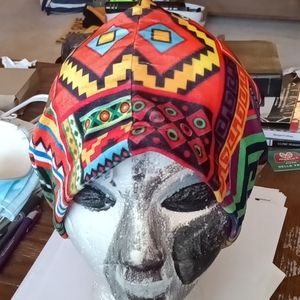 African print Designer hat $28+Free hat